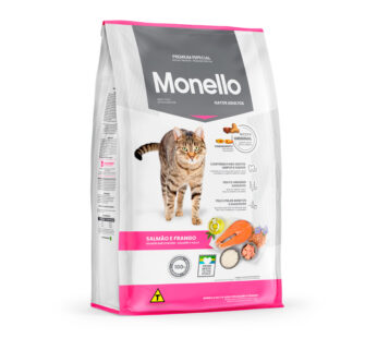 MONELLO GATO ADULTO SALMAO E FRANGO 10KG