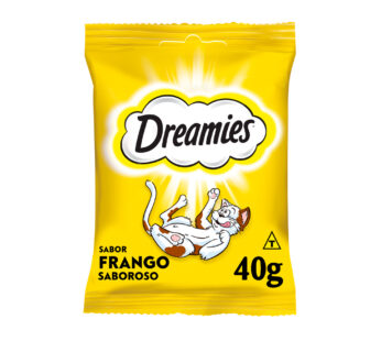 Petisco Dreamies Frango Para Gatos Adultos 40 g