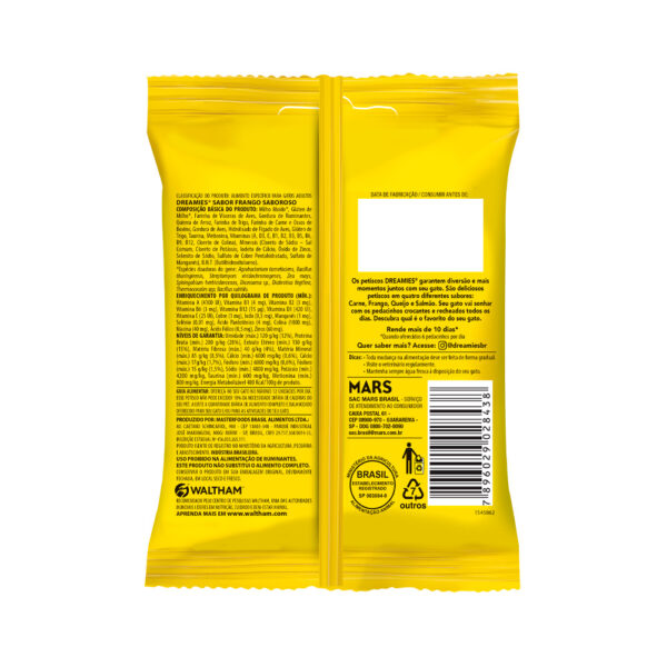 Petisco Dreamies Frango Para Gatos Adultos 40 g - Image 2