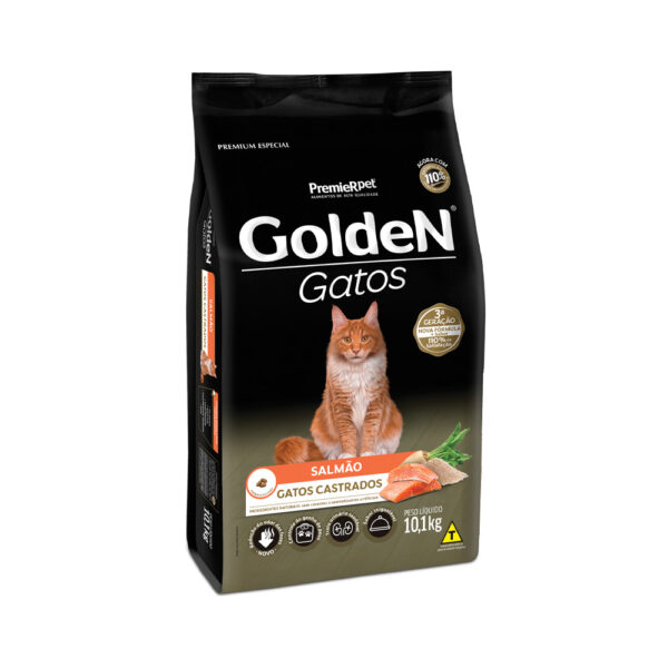 Gatos Castrados Salmão 10,1kg